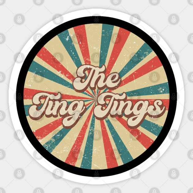 Circle Design Ting Proud Name Birthday 70s 80s 90s Styles Sticker by BilodeauBlue